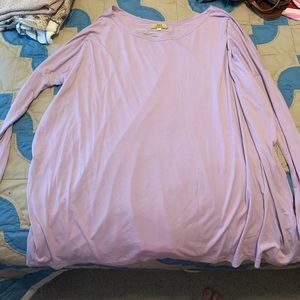 Purple boutique top